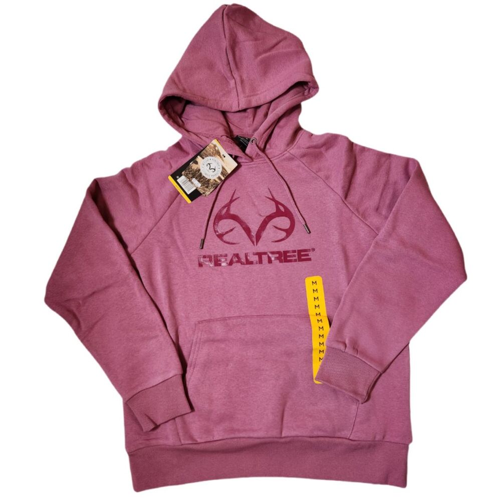 Realtree Women’s Hoodie Pink Medium